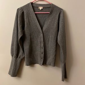Stem and thread cardigan